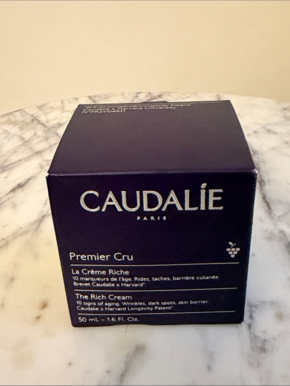 Caudalie Premier Cru The Rich Cream 50mL Full Size NEW